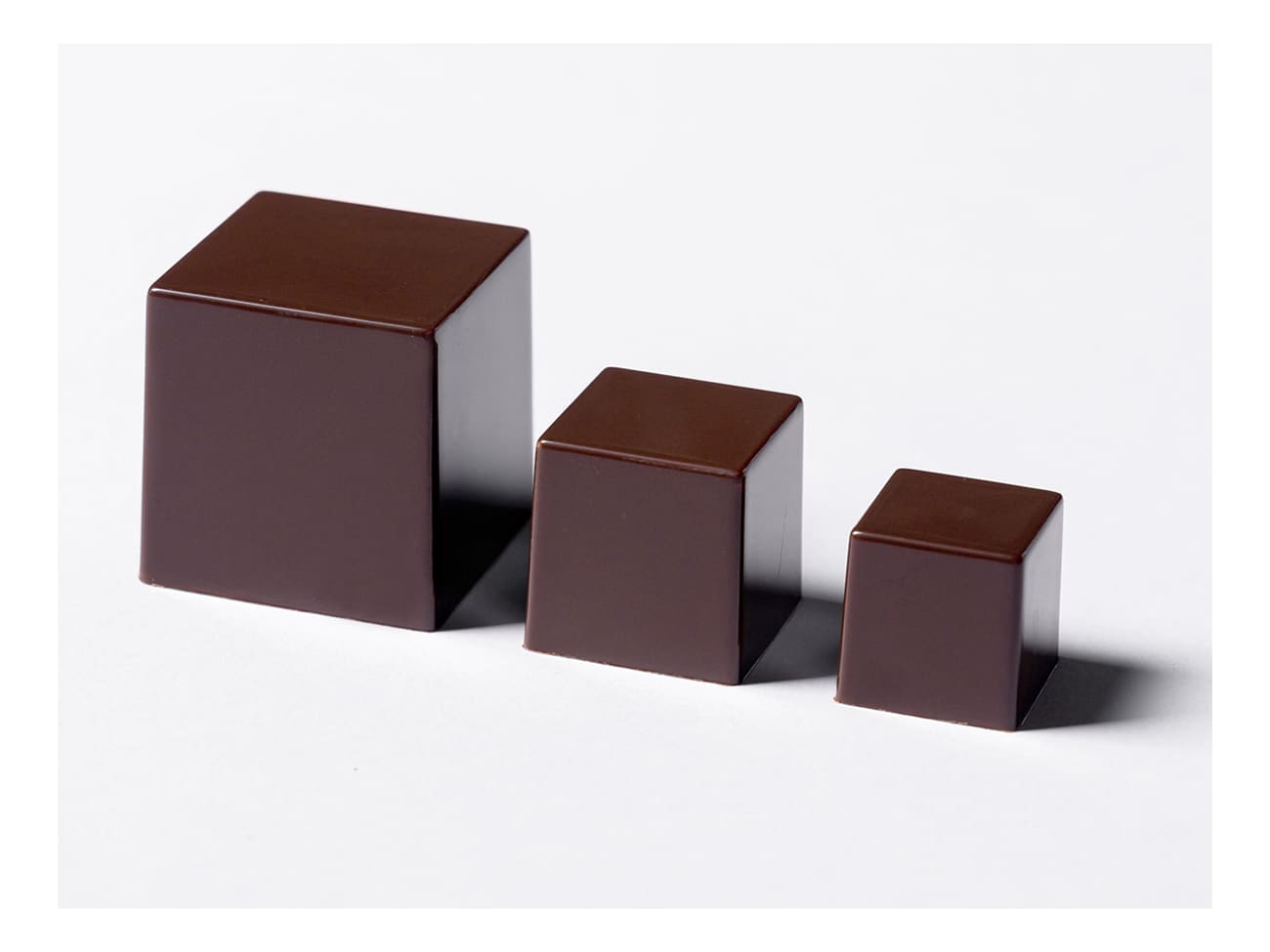 Moule chocolat cube - 3 x 3 cm - Pavoni