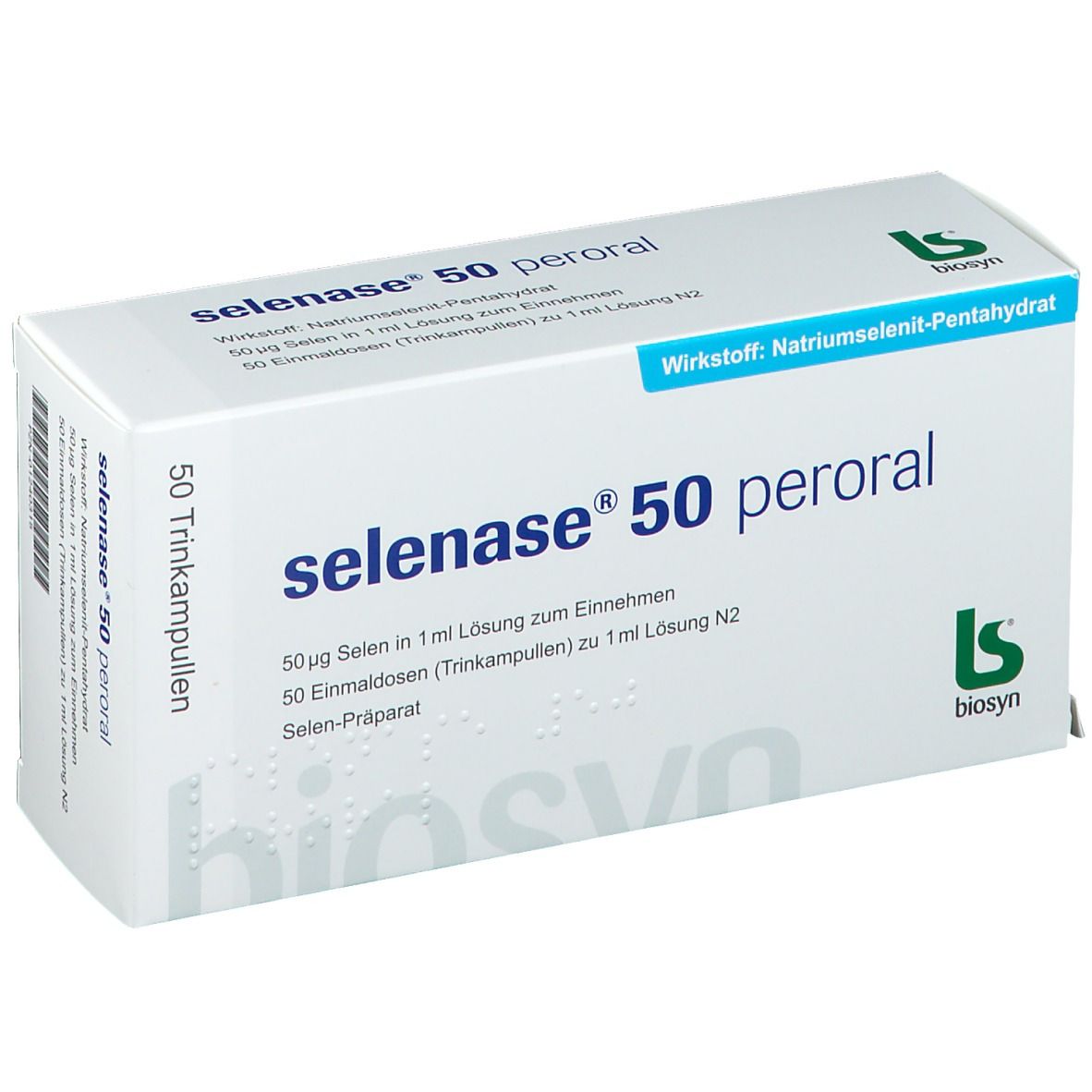 Selenase 50 peroral Trinkamp.