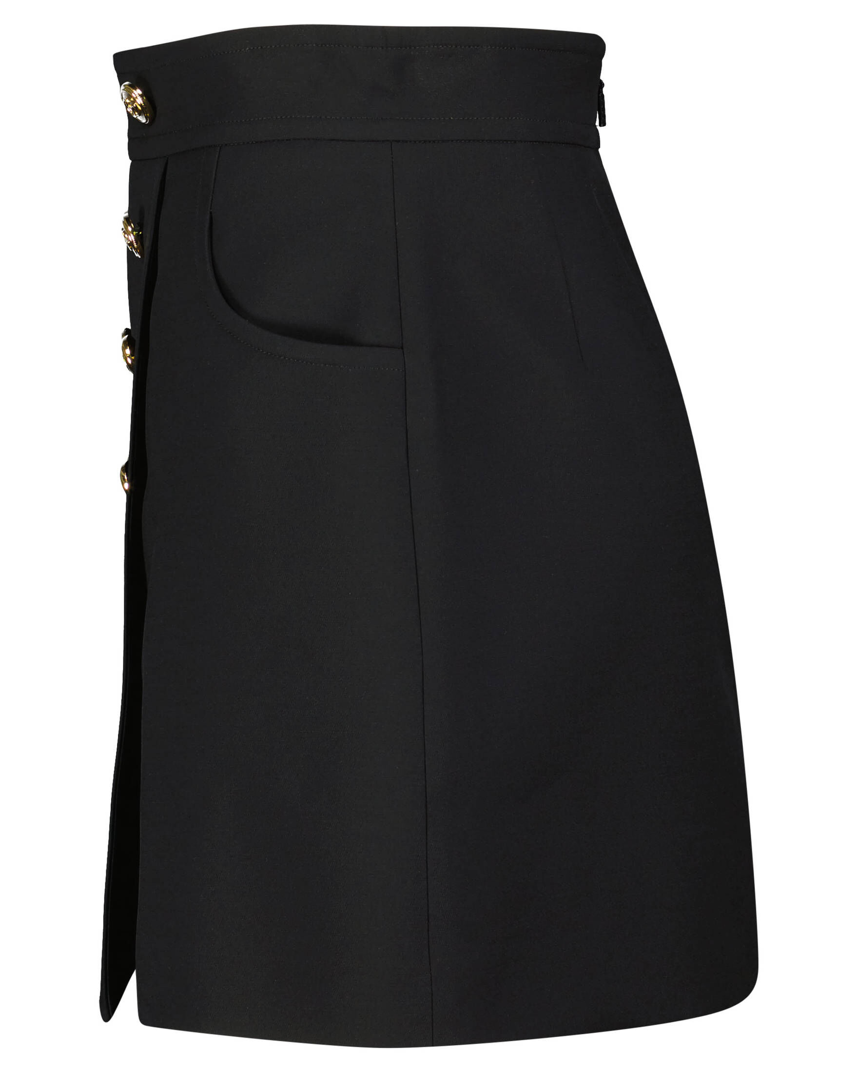 Gucci| Damen Minirock aus Woll-Seiden-Crepe