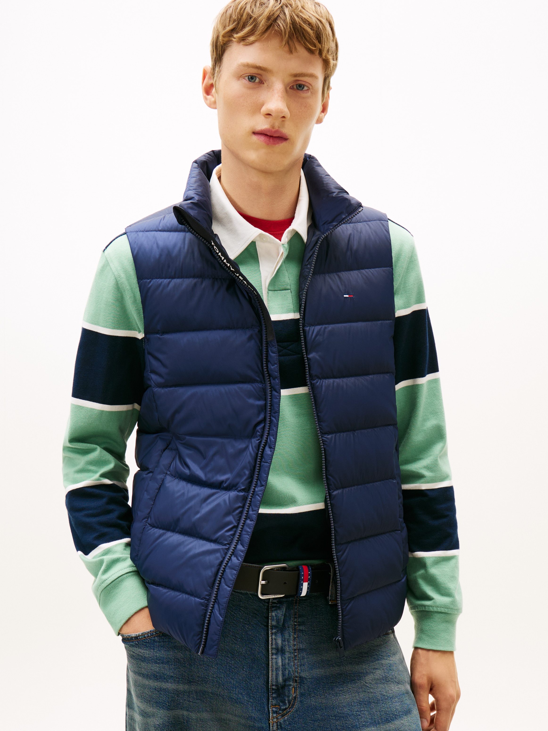 Tommy Jeans Steppweste »TJM LT DOWN VEST EXT«, mit Daunenwattierung