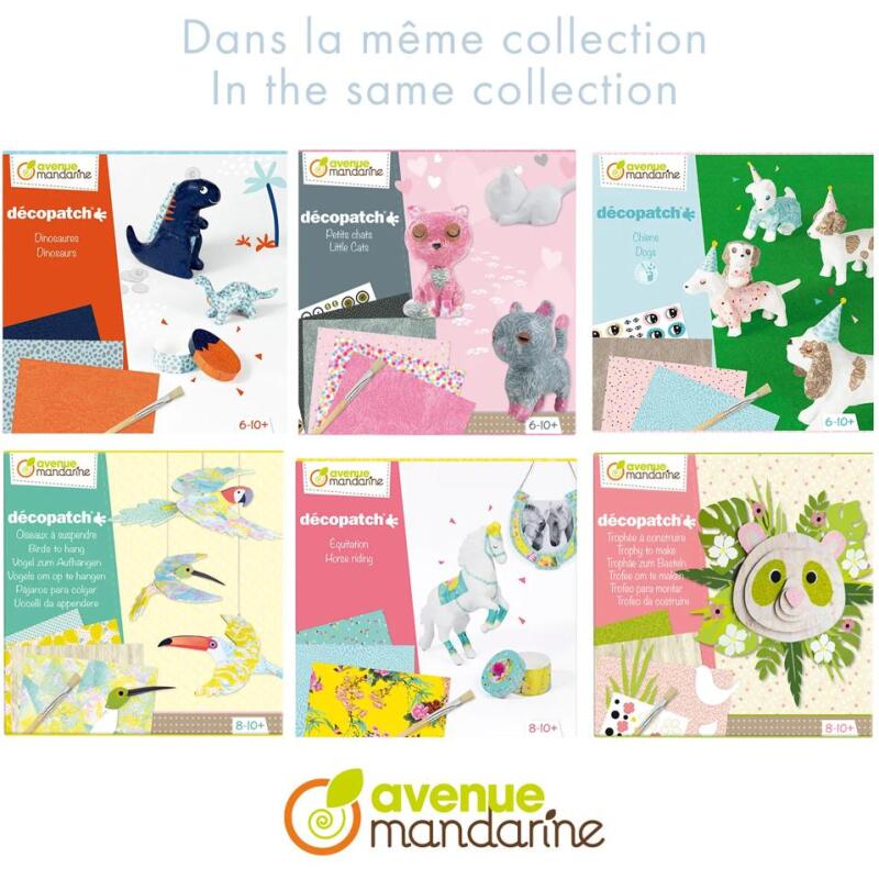 Coffret créatif, Décopatch, Espace - Bleu