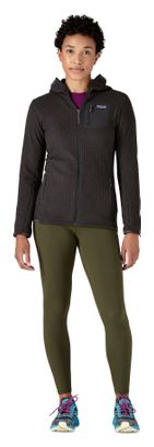 Polaire Patagonia R1 Air Full-Zip Hoody Noir Femme