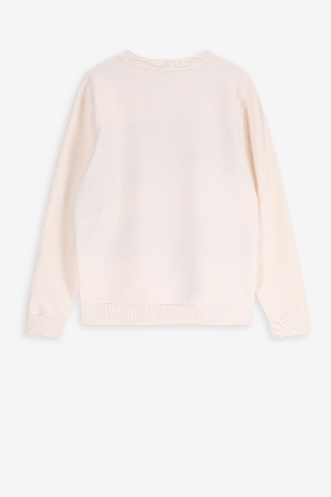 Witte colourblock sweater