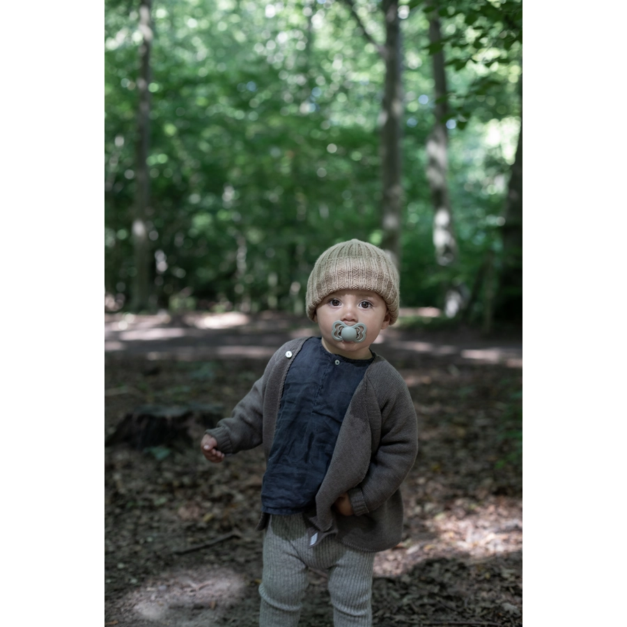 BIBS® Schnuller Supreme Sage  Hunter Green Silikon 6-36 Monate, 2 Stk.