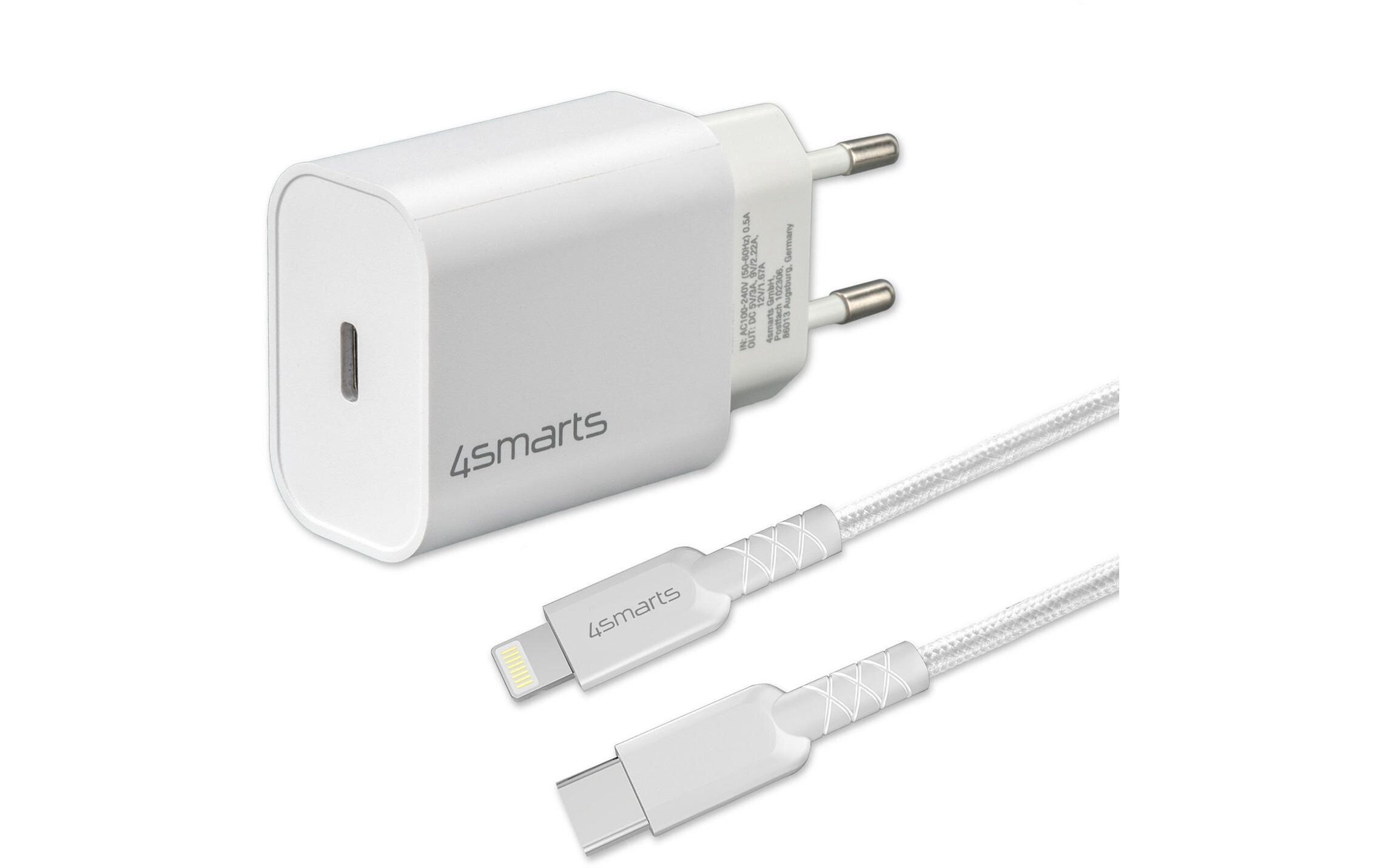 USB-Wandladegerät VoltPlug PD 20W + LightningKompakter USB-C-Ladeadapter mit PowerDelivery Technologie