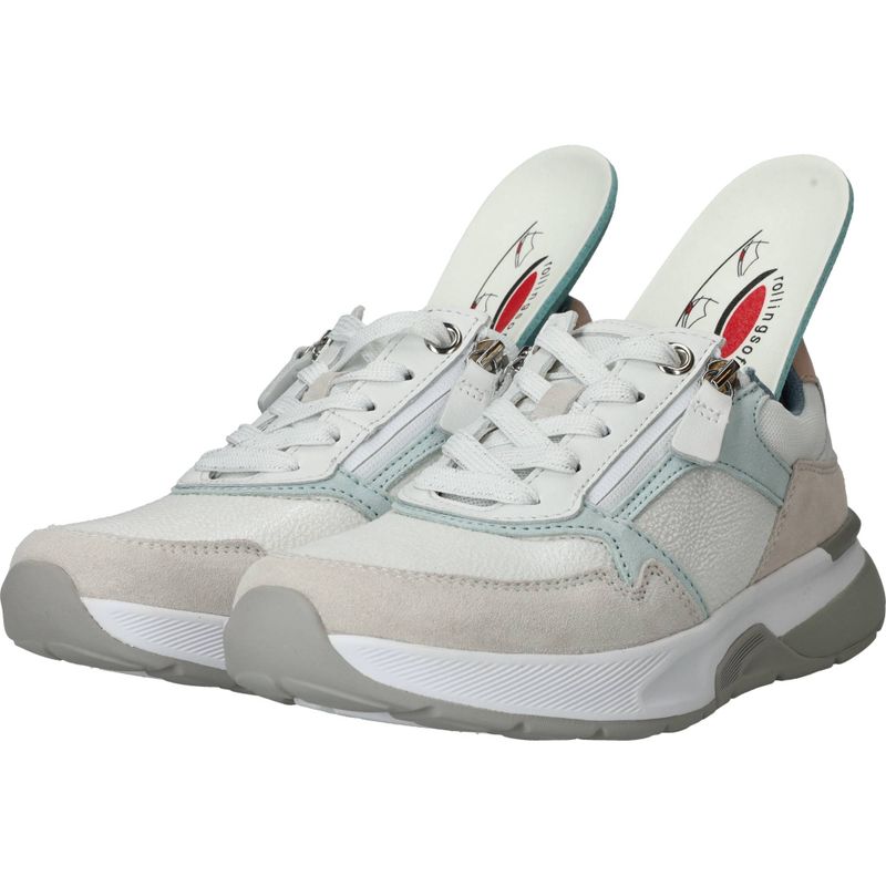 Gabor Rollingsoft Sneakers Wit Dames