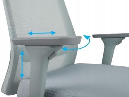Sven Drehstuhl für Jugendliche, für Kinder, für das Büro, für das Home Office, verstellbares Lendenprofil, 2D-Kopfstütze, 3D-Armlehnen, Bürostuhl, Netzrückenlehne (Mint)