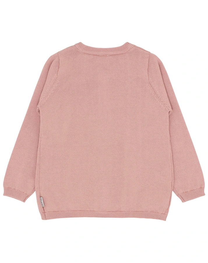 Strickjacke CARA in dusty rose