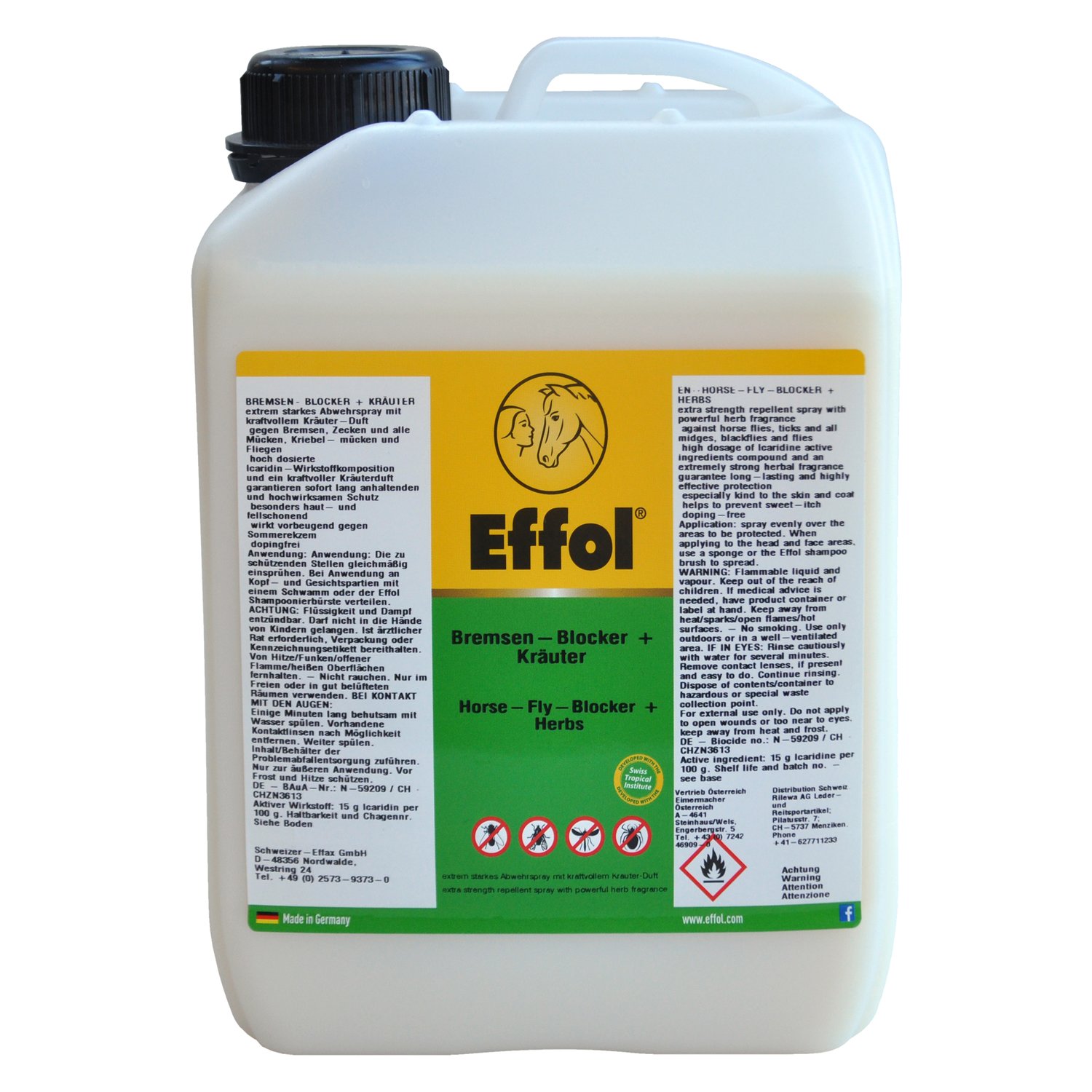 Effol Bremsen-Blocker + Kräuter - 2.5 L