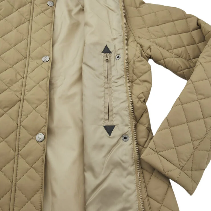 H2O Hermine Quilt Jakke Brun