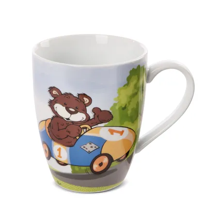 NICI Tasse Bär Malo mit Banderole, 310 ml