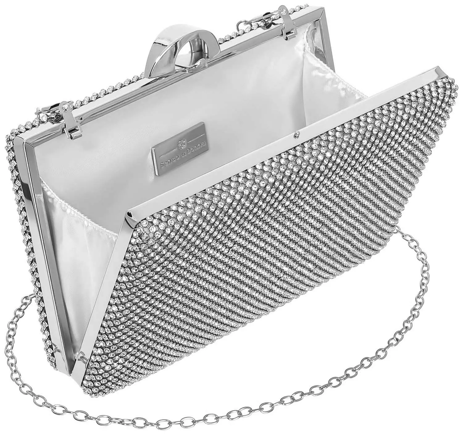 Clutch-Box - Glamorous Silver