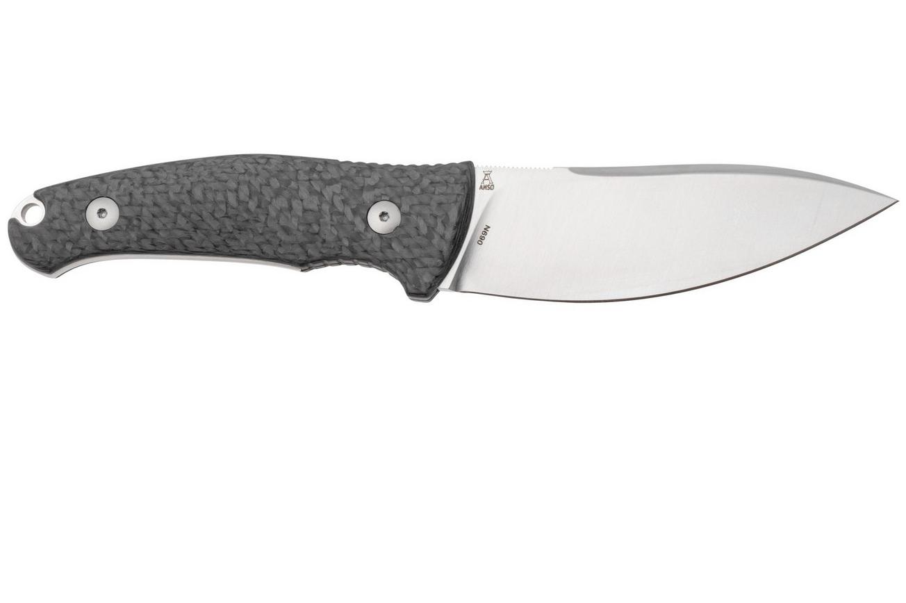 Viper Nordlys VT4046FC Satin, Carbon Fiber, vaststaand mes, Jens Anso design