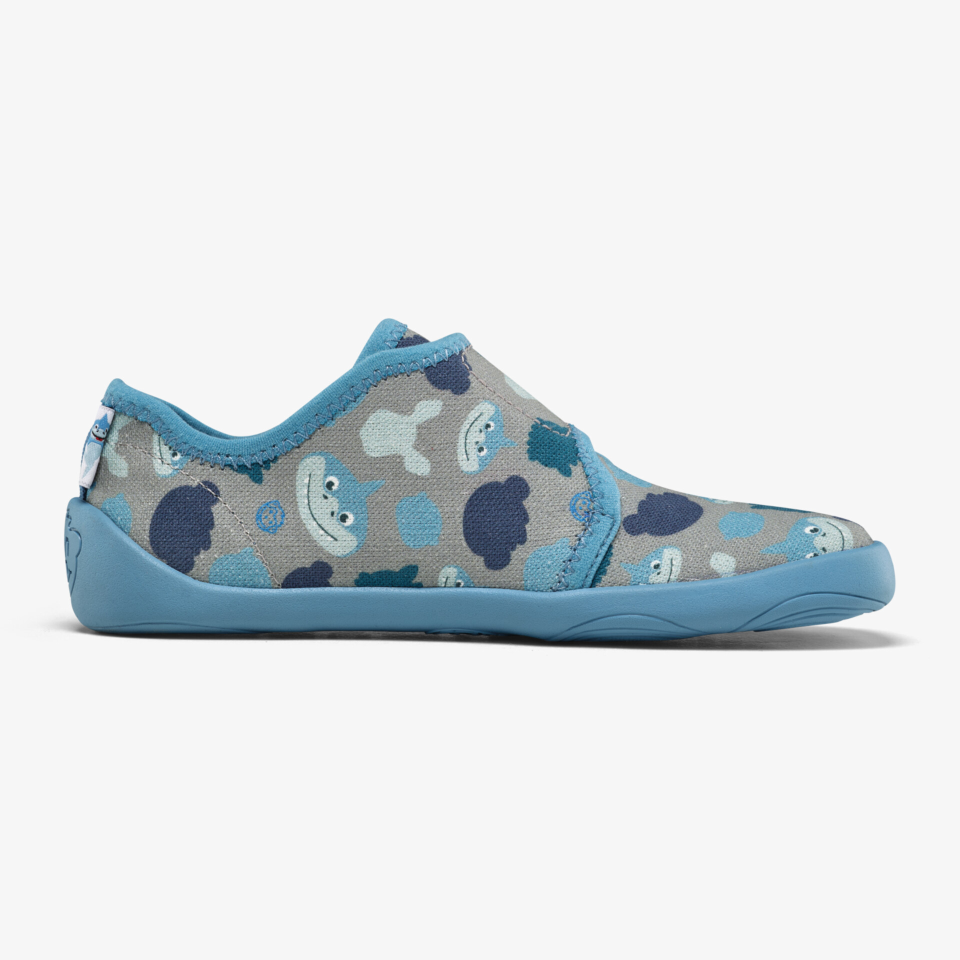 Affenzahn Kinder Hausschuhe Blau - Bequem & Stylisch | reno.de