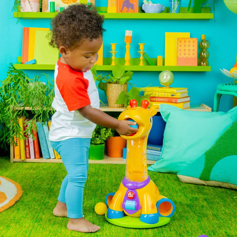Bright Starts Witzige Giraffe mit Lichtern und Geräuschen
