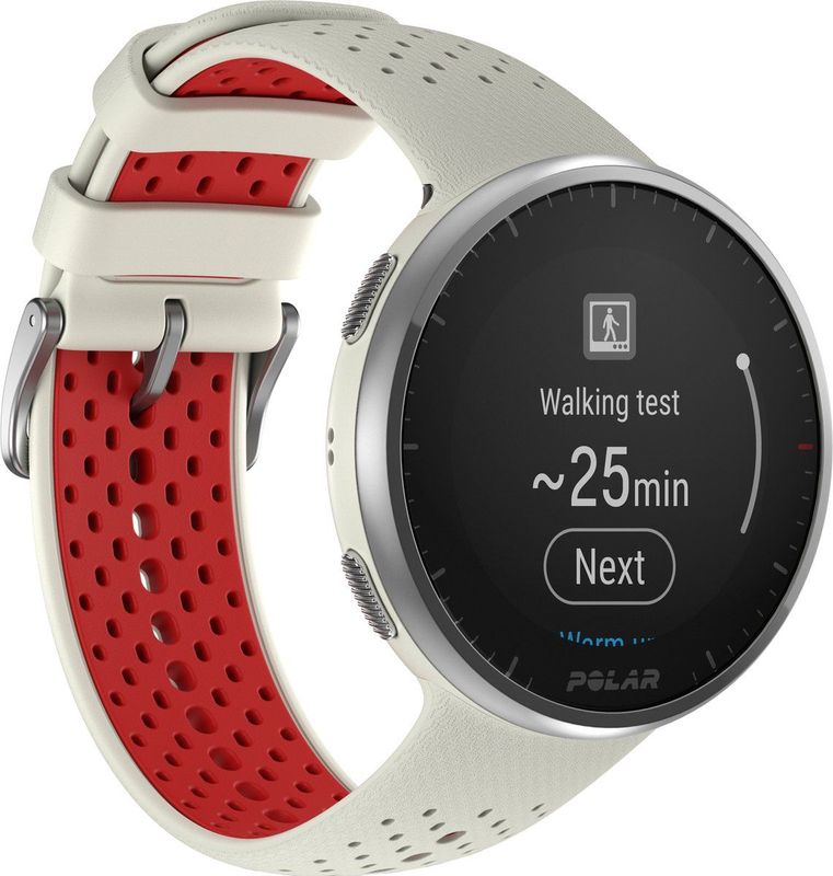 Polar Pacer Pro - Geavanceerd GPS Hardloophorloge - Snow White - Maten S-L