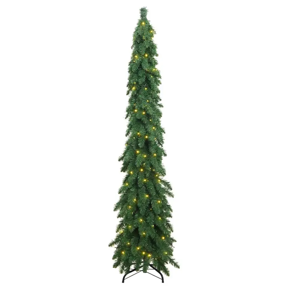 vidaXL - Kunstkerstboom - Groen - 210 cm