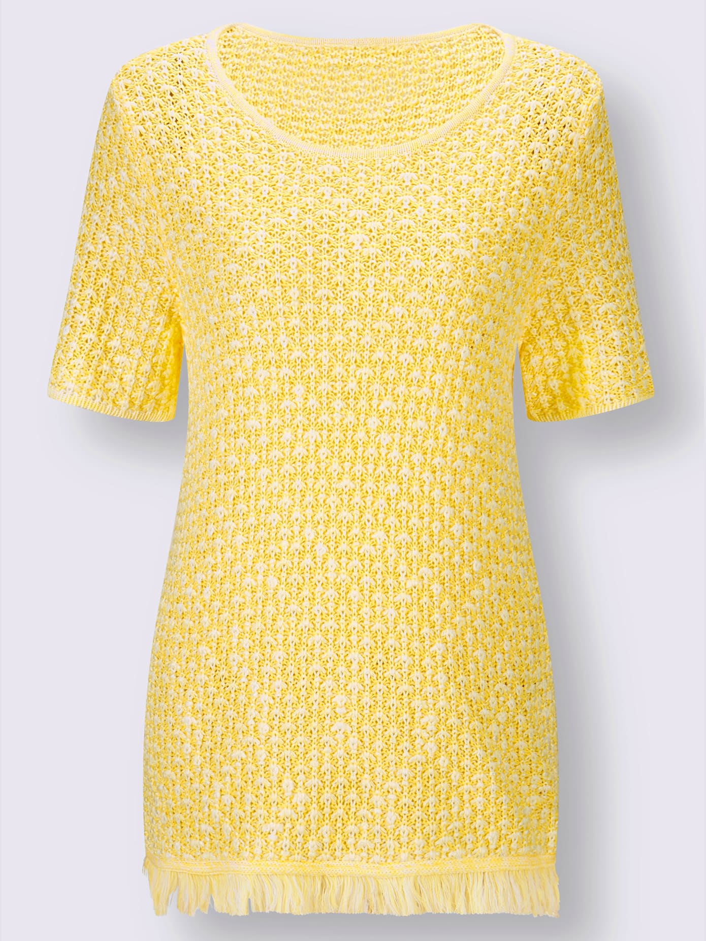 Pull tricot bouclé