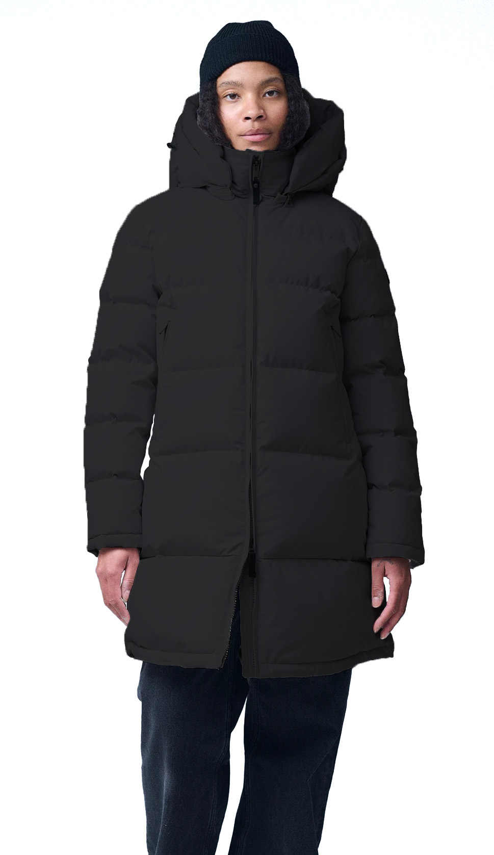 Amanda Hooded Jacket 90/Black