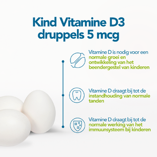 Bonusan Vitamine D3 5 mcg Druppels Kids 30ML