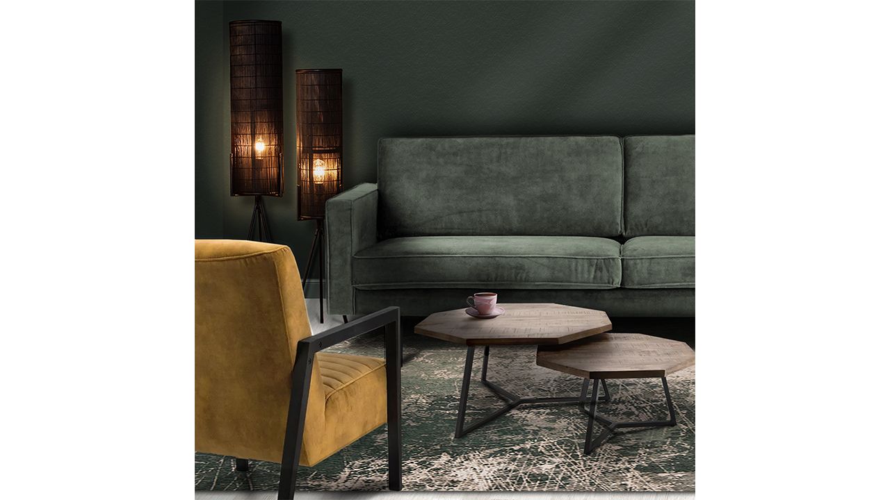 Salontafelset 1637 Octagon B76 x D76 x H42 cm