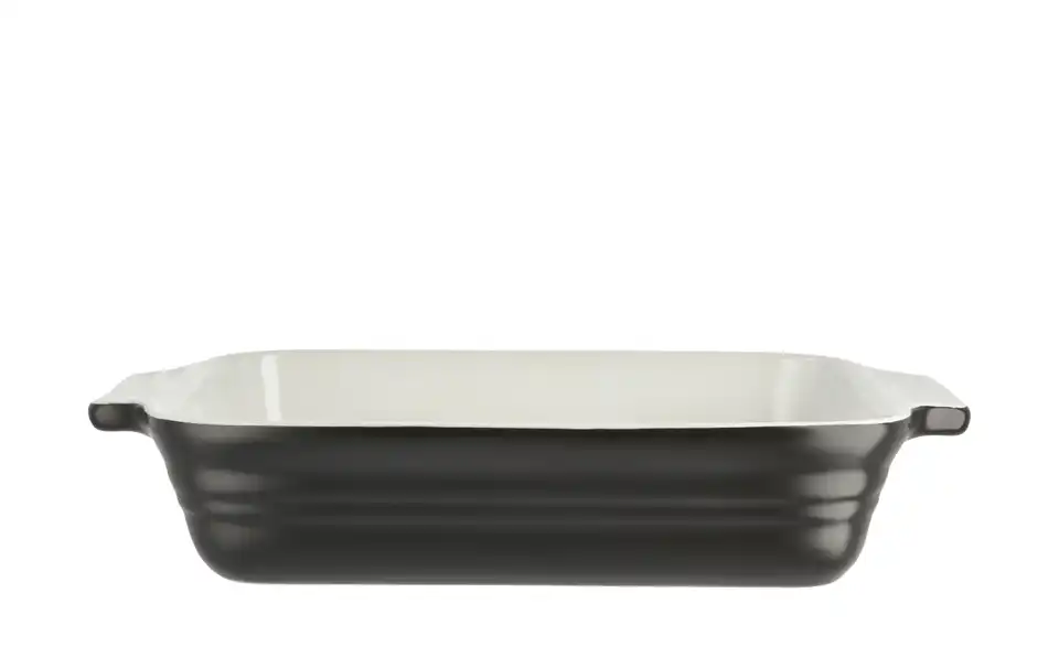KHG Auflaufform Schwarz 26,7 cm