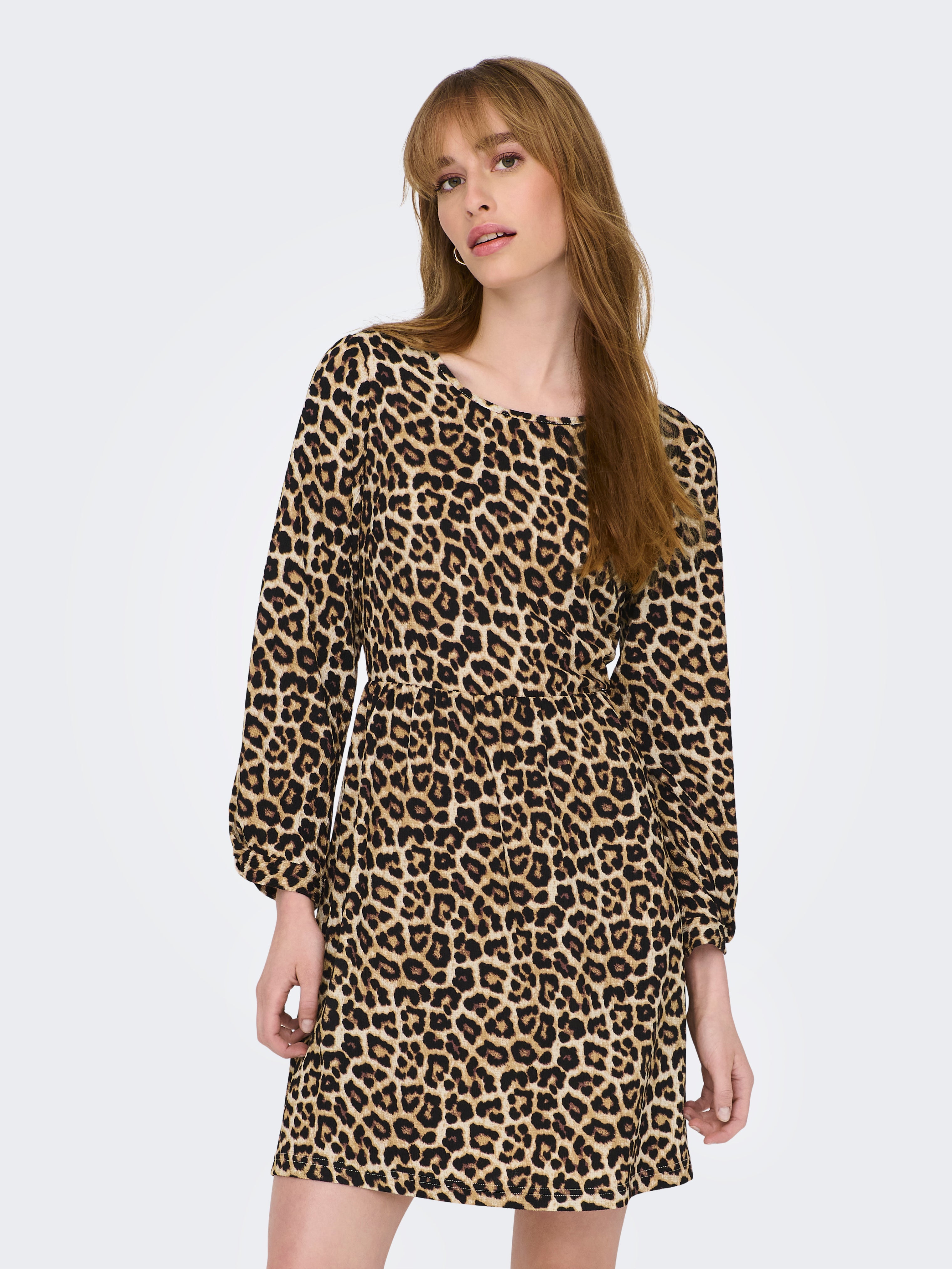 JDYLOTUS Kurzes Kleid Tapioca