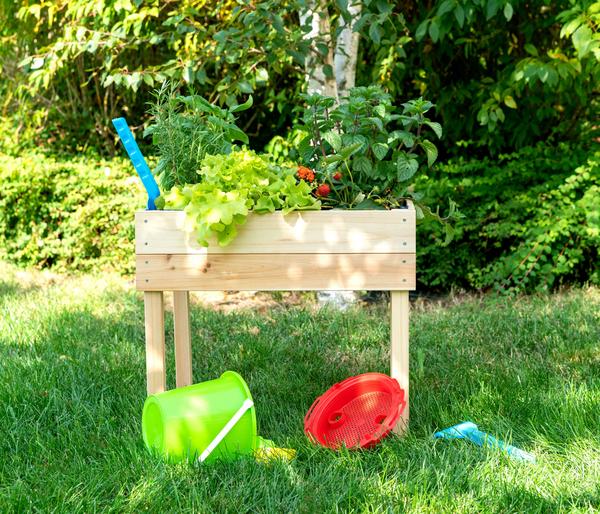 Hecht Holz-Kinderhochbeet, ca. B45/H40/T45 cm