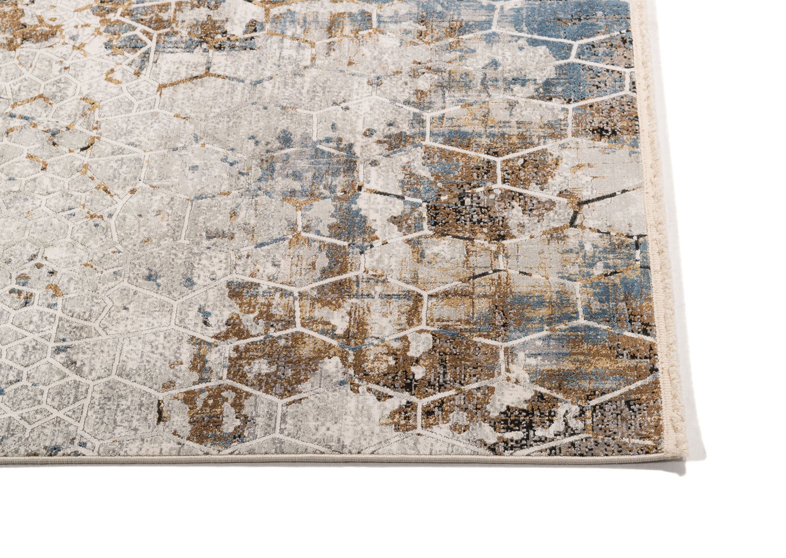 Webteppich FINESSE 160 x 230 cm beige