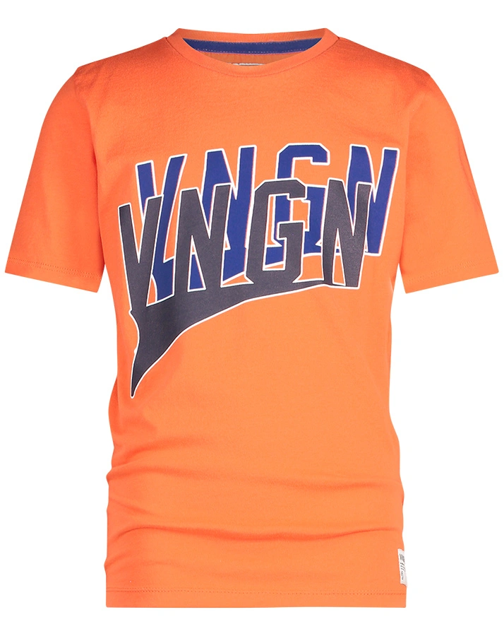T-Shirt HADDY in grape orange
