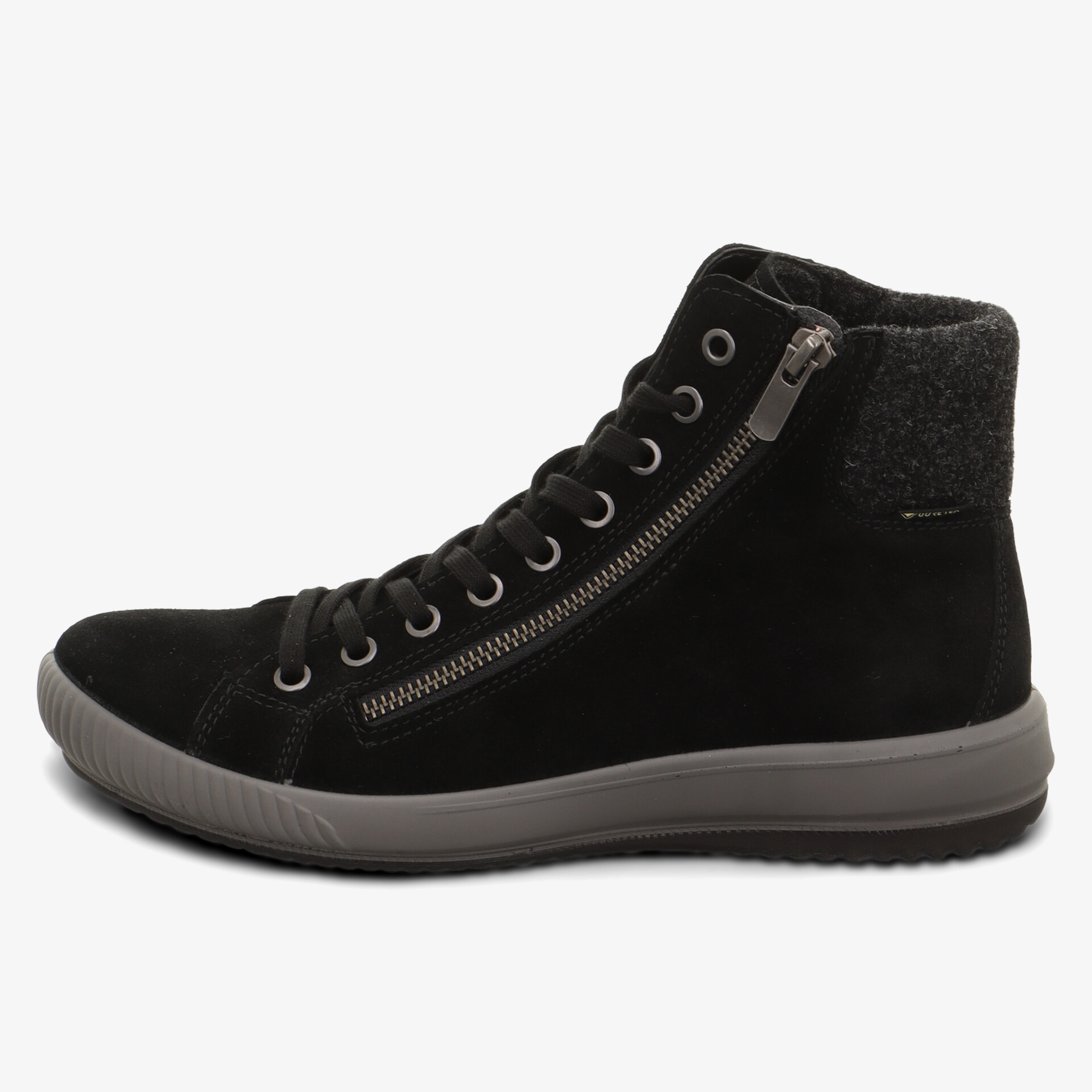 legero Damen Schnürstiefeletten schwarz