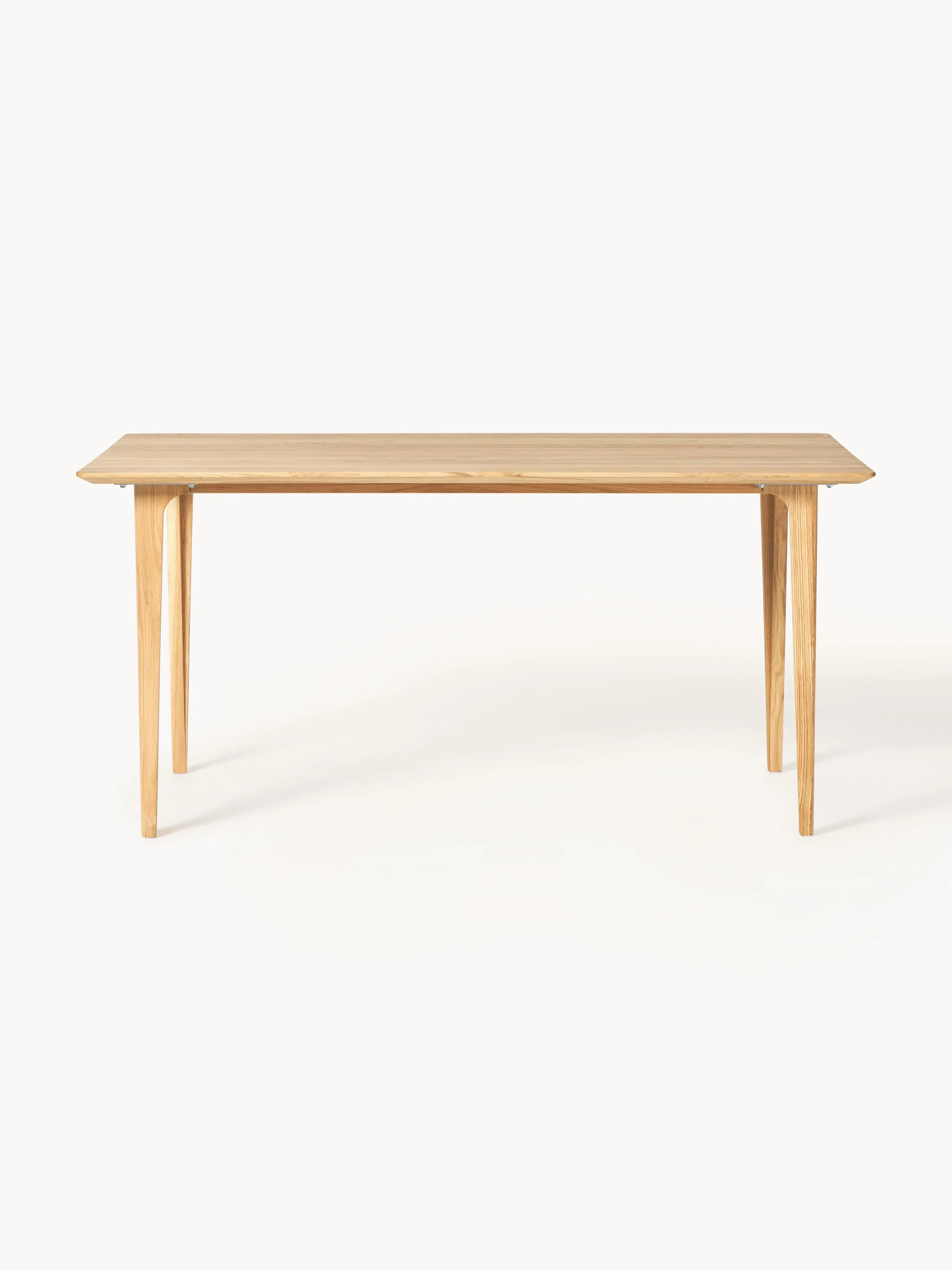 Eettafel Archie van eikenhout, in verschillende formaten