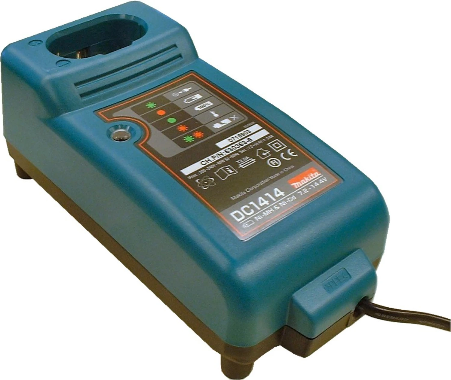 Makita DC1414F 7.2V - 14.4V NiCd / NiMh Accu oplader