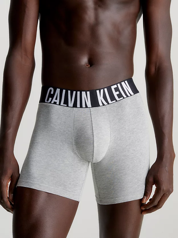 Pacote com 3 Cuecas Boxer Longas - Intense Power