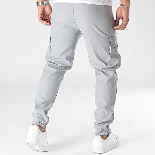 Pantalon Cargo Gris