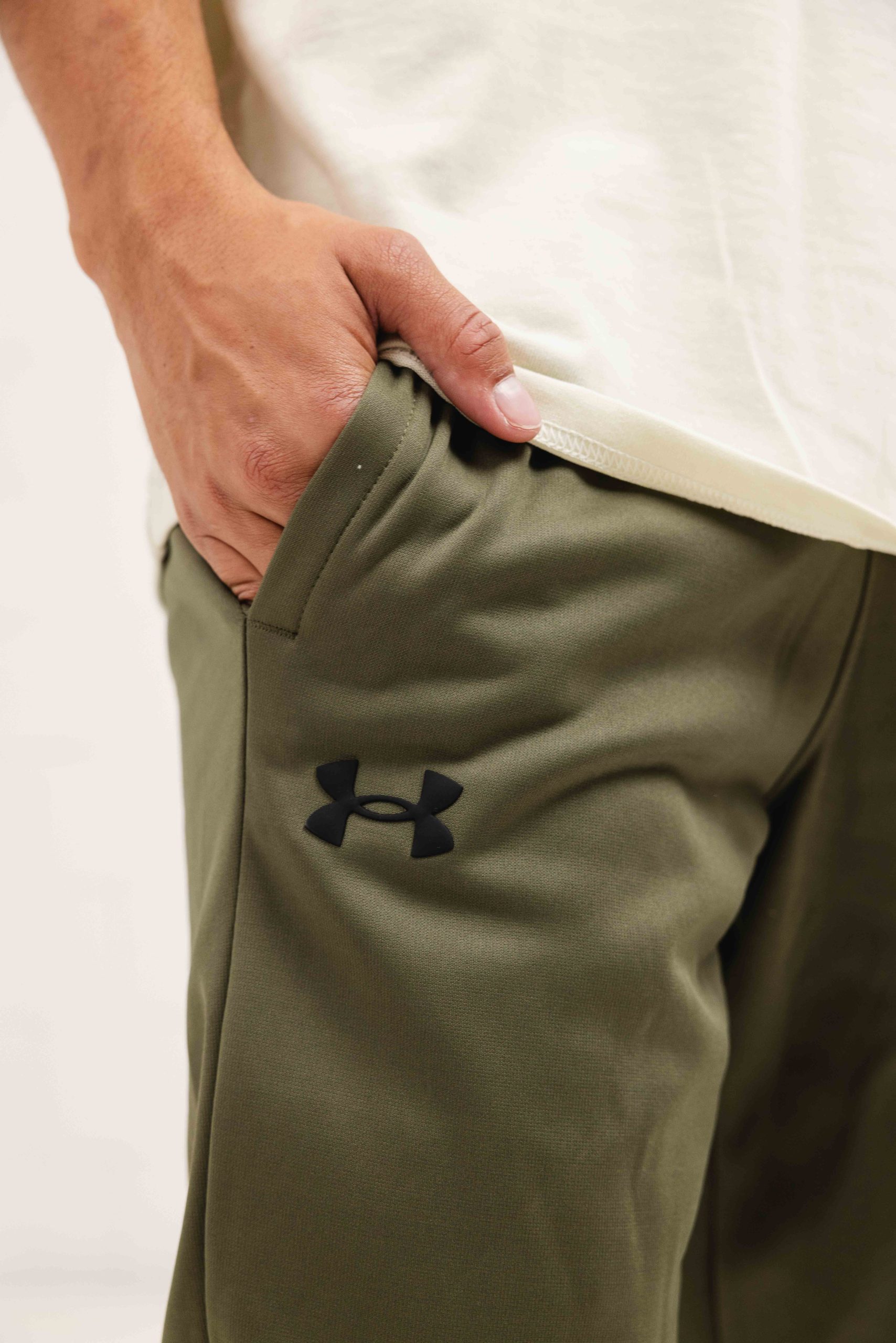 Under Armour Fleece Trainingsbroek Heren Groen