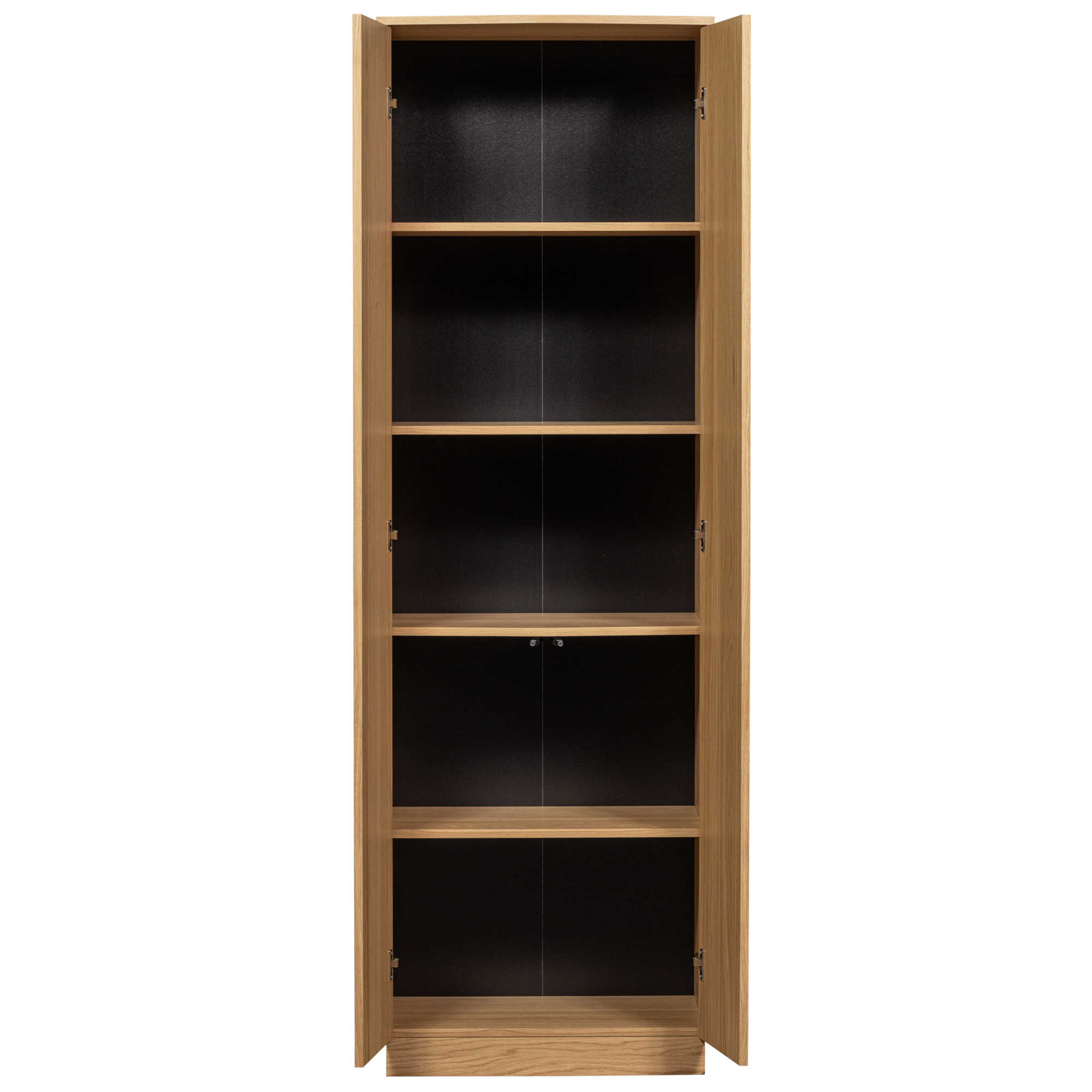 Hoge Kast Zuma - Eiken - Transparant Zuma Hoge Kast 67 cm - Eiken - Transparant