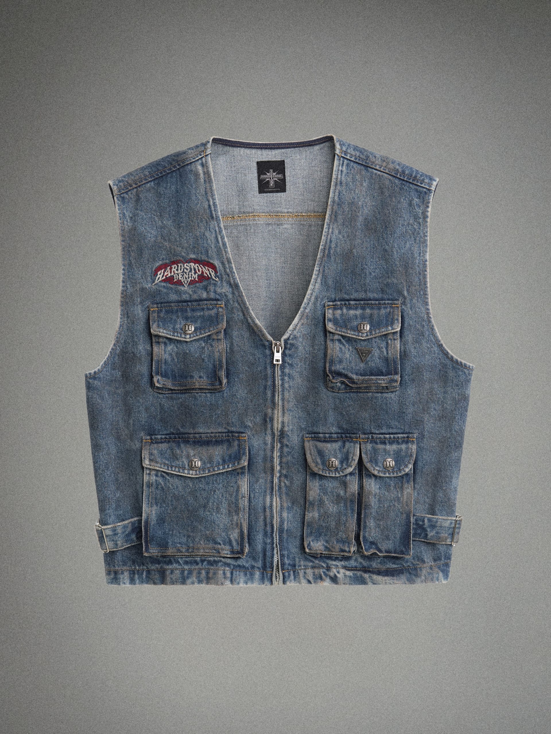 Colete jeans HARDSTONE