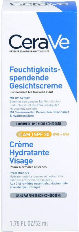 CeraVe - Facial Moisturising Lotion AM SPF30 - 52ml - Zonbescherming