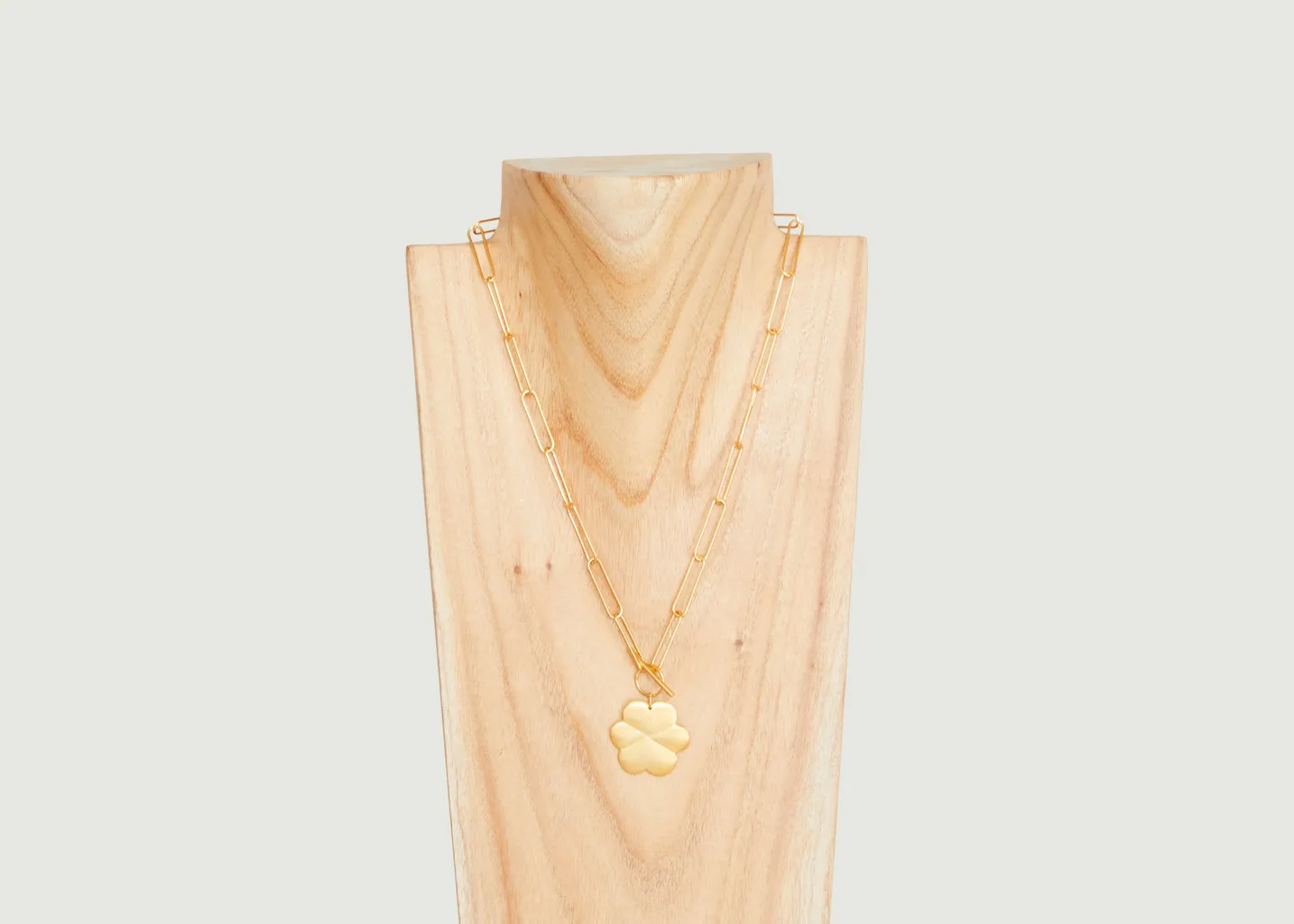 Collier Clover chaîne XL 43cm Par Coeur