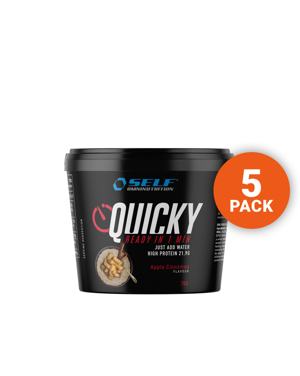 Quicky meal Apple-Cinnamon 5x70g