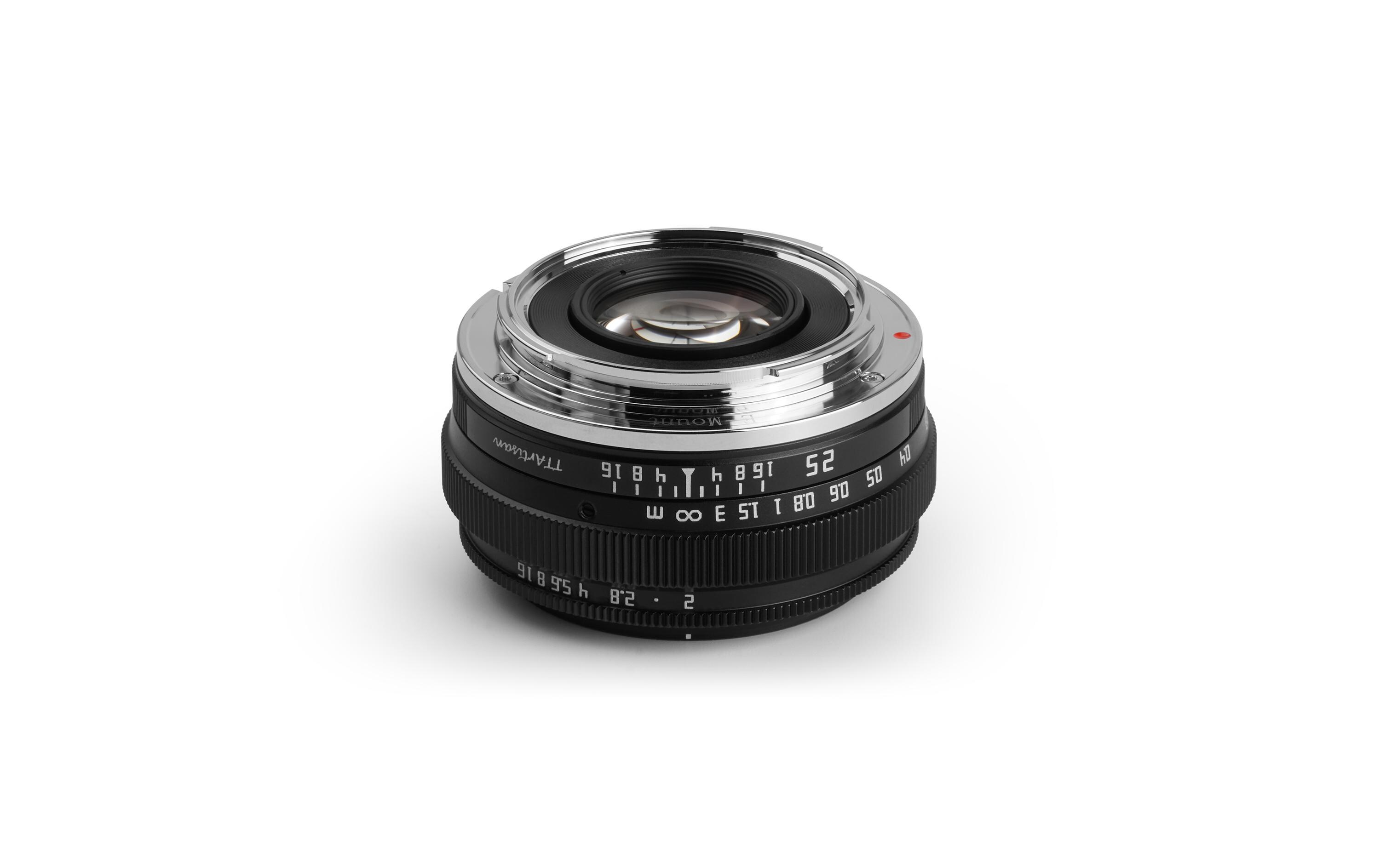Festbrennweite APS-C 25mm F/2 – Sony E-MountKompaktes und unauffälliges, flaches, manuelles Objektiv