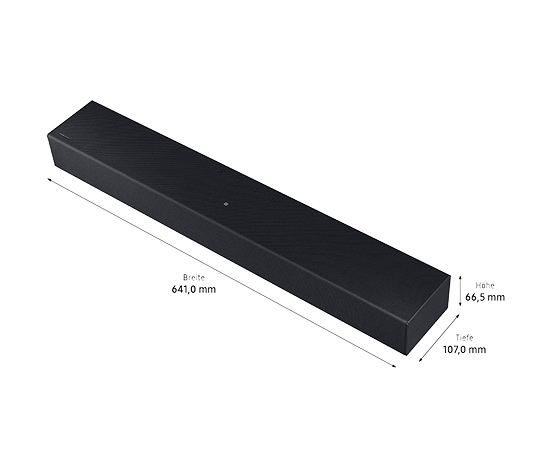 Samsung HW-C410G/ZG 2.0-Kanal-Soundbar mit integriertem Subwoofer