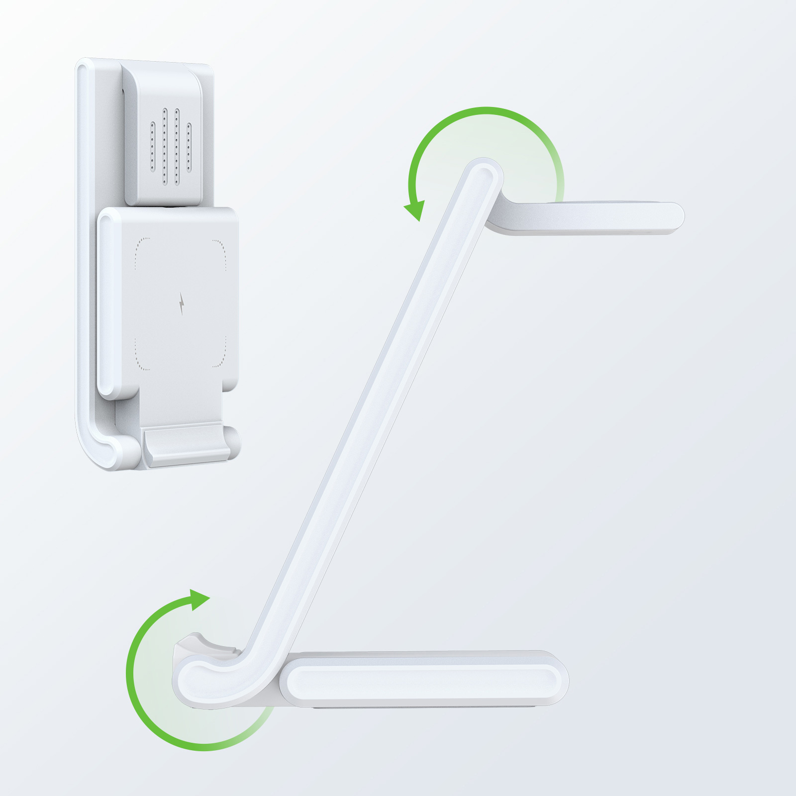 (15W) 3in1 Wireless Charger Stand Ladegerät für Apple iPhone / Apple Airpods / Apple Watch Dockingstation - Weiss