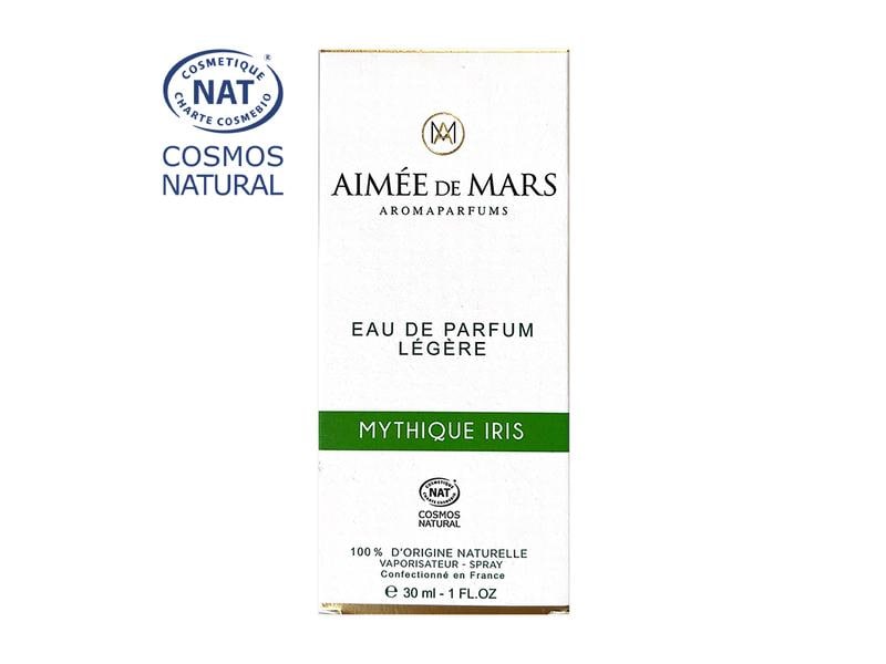 Aimée de Mars Eau de Parfum Mythique Iris COSMOS 30 ml Parfüm mit Saint-Genulphe Quellwasser und erfrischender Bergamotte