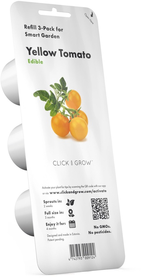 Click and Grow - Smart Garden Refill 3-pack Yellow Tomato