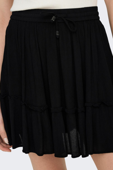 Only zwarte dames rok