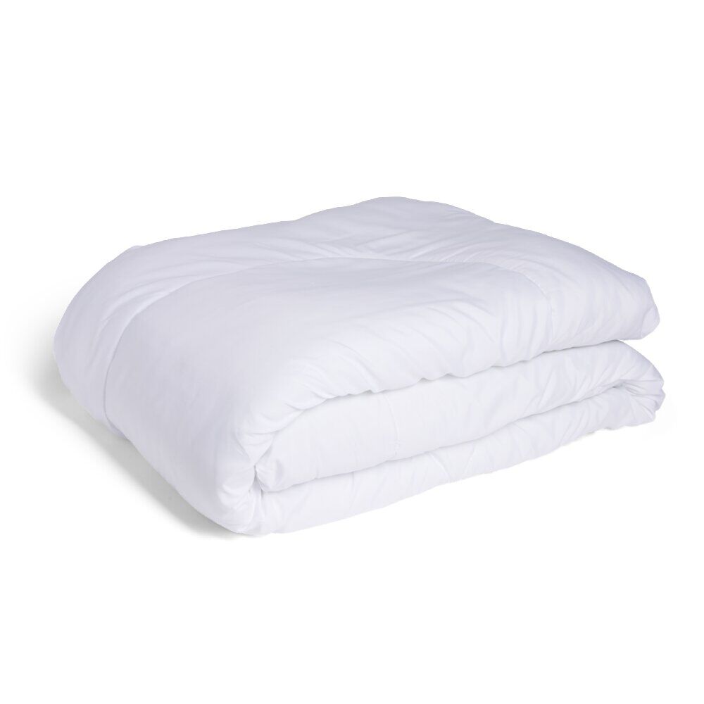 Couette 140x200cm polyester blanc