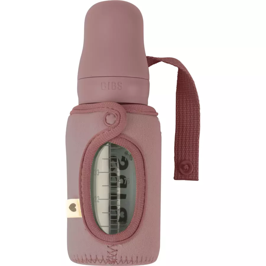BIBS® Babyflaschehülle für Flasche 110 ml Woodchuck
