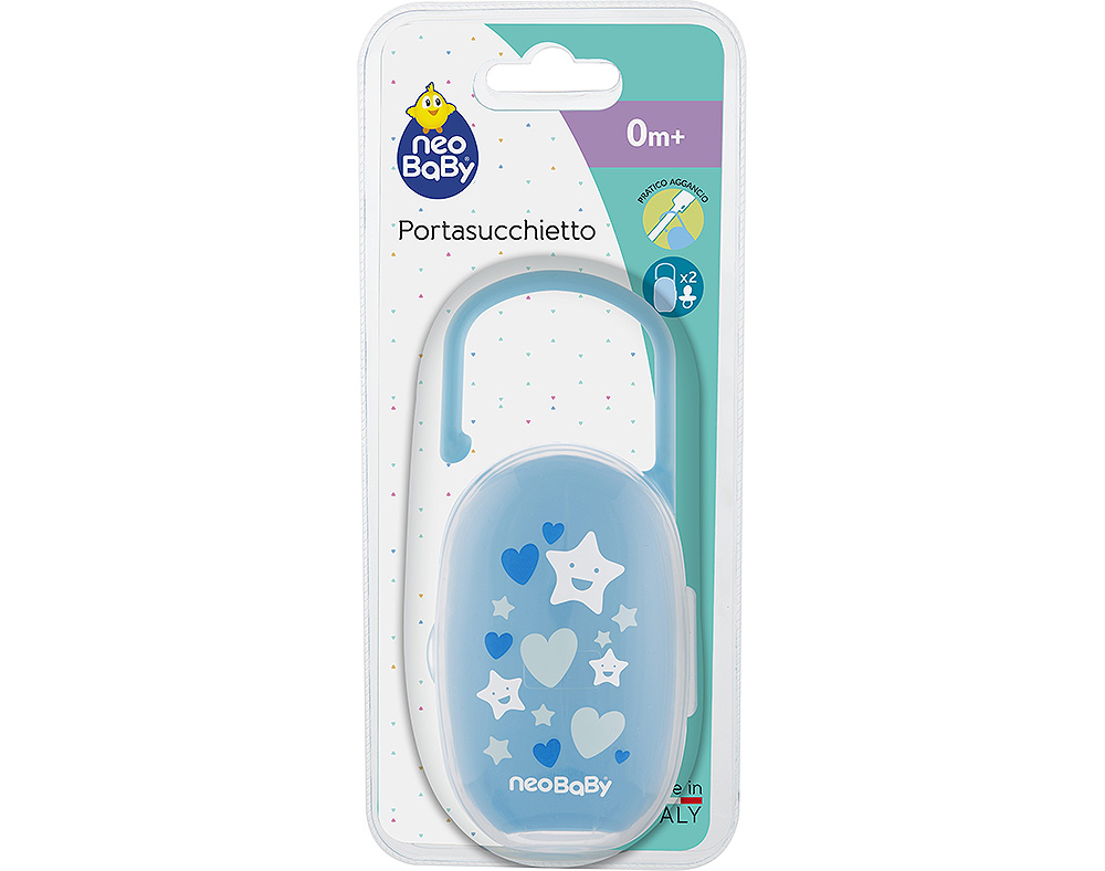 PORTA-CHUPETAS NEO BABY AZUL